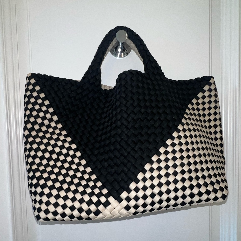 NAGHEDI St. Barths Medium Graphic Geo Tote Bag